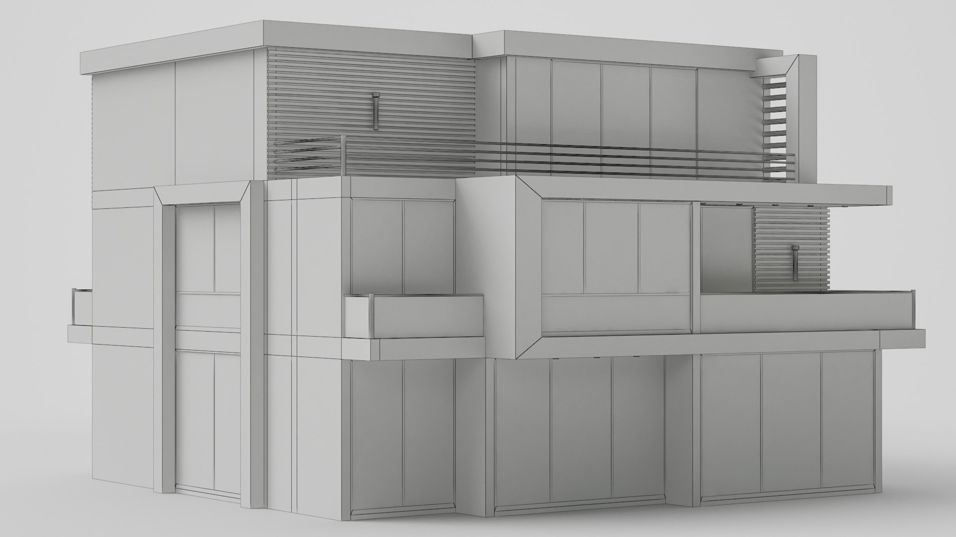 3D model Modern House 03 TurboSquid 1804397