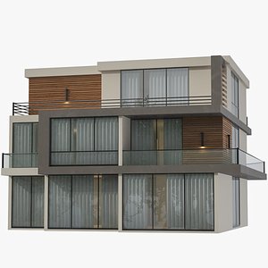 3D model Modern House 03