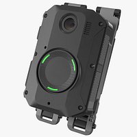 Police Body Camera on Molle Mount