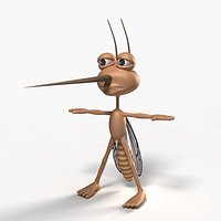 Mosquito Cartoon 01
