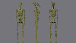 3D 3D B1 Battle Droid model