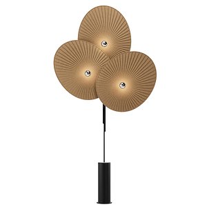 3D Floor lamp  Unfold Roche Bobois model