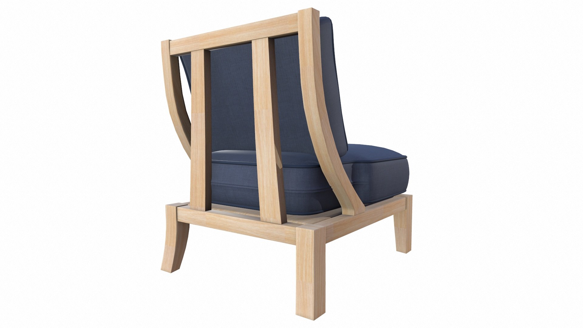 3D Model Contemporary Accent Chair - TurboSquid 2382081