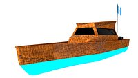 Guatemala Wooden boat