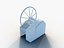 Ship Towing Winch Low-Poly