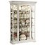 Classical display cabinet with porcelain table service