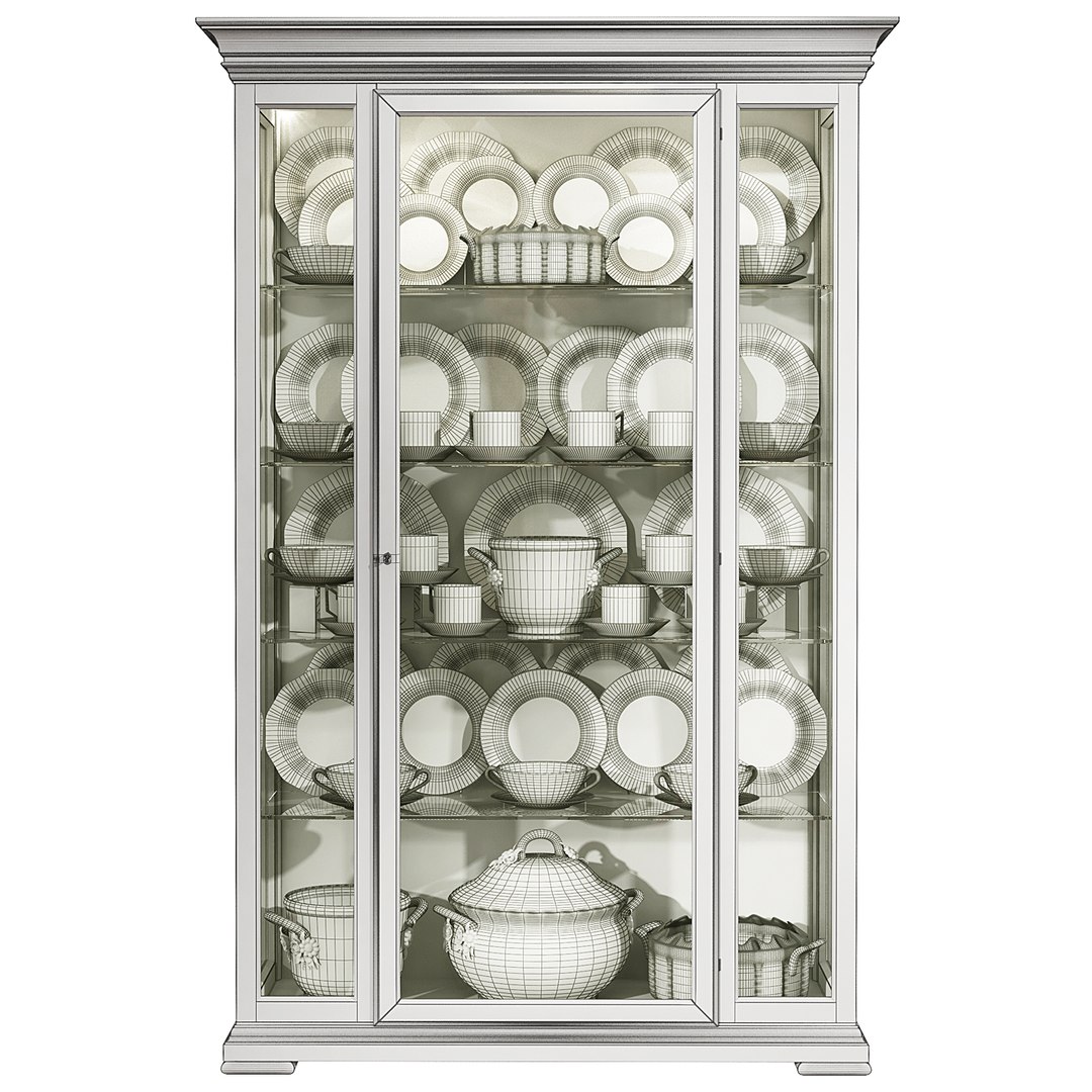 3D Classical Display Porcelain Model TurboSquid 1656216