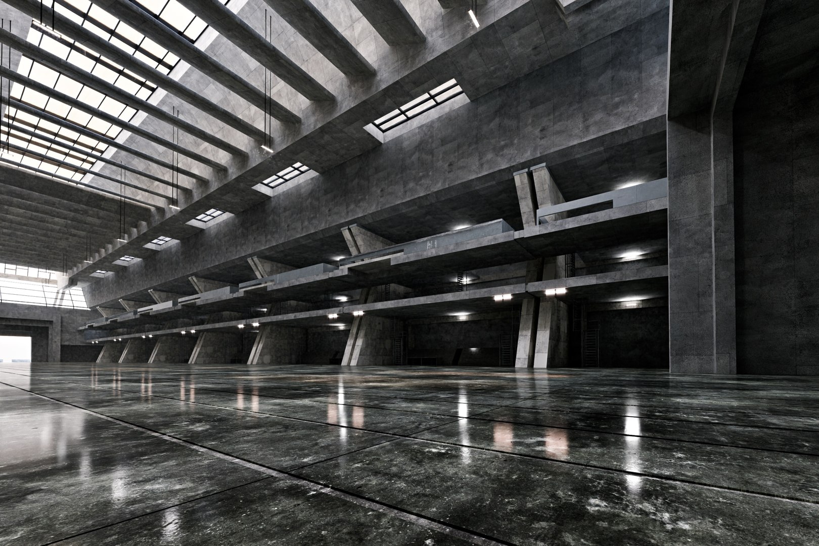 Concrete Brutalist Hangar - Cinematic Environment - 017 3D model https://p.turbosquid.com/ts-thumb/jA/Ed2vqg/3O/cinematicenvironment017_g3d_0008/jpg/1789545967/1920x1080/fit_q87/e2133d57571b744bebbe6081e2dcfd13fd6fbb8e/cinematicenvironment017_g3d_0008.jpg