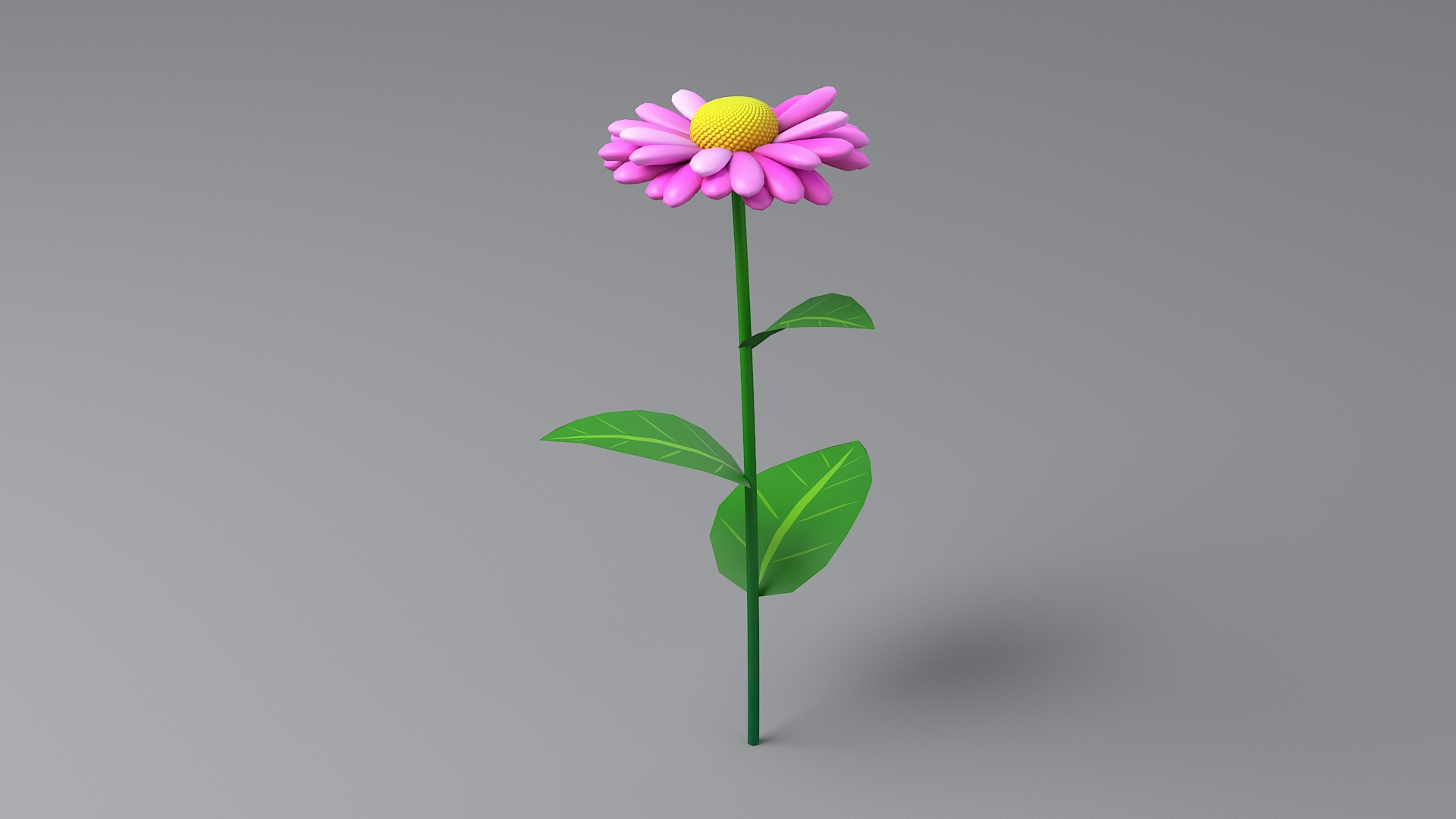 3D Model Cartoon Flower 03 - TurboSquid 2049416