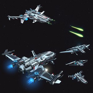 PBR Modular Spaceships v1