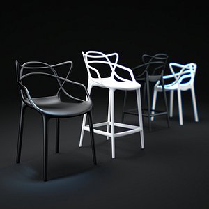3d model masters-chair