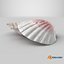 3D Clam Shell 01 Pose 2
