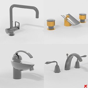3d faucet tap