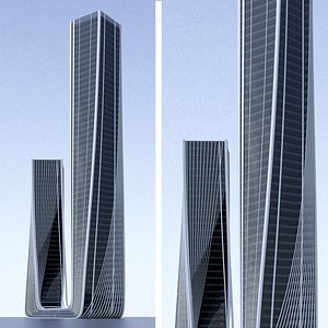 Skyscraper Sofi V4 3D model