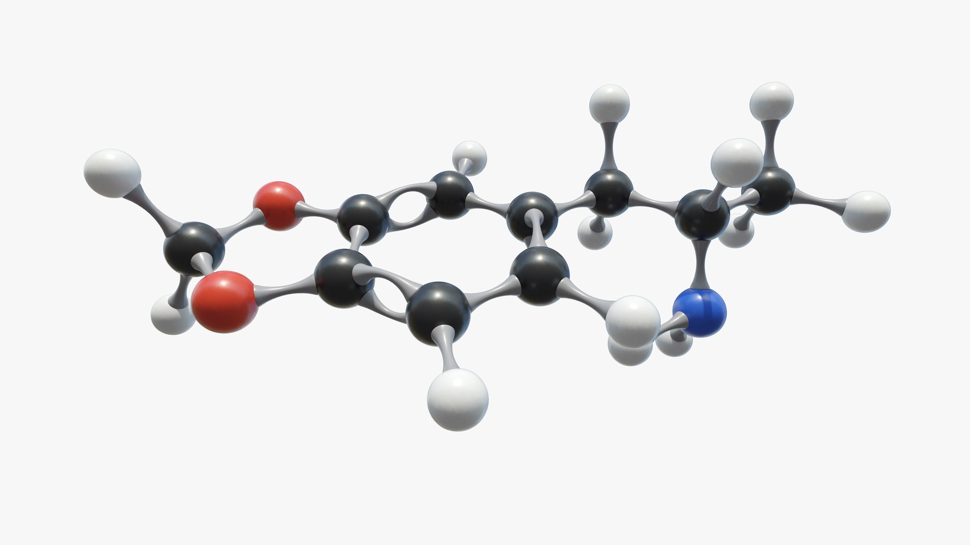 3D MDA Molecule With PBR 4K 8K - TurboSquid 1944502