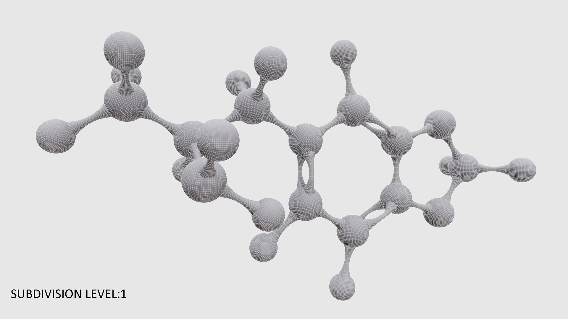3D MDA Molecule With PBR 4K 8K - TurboSquid 1944502