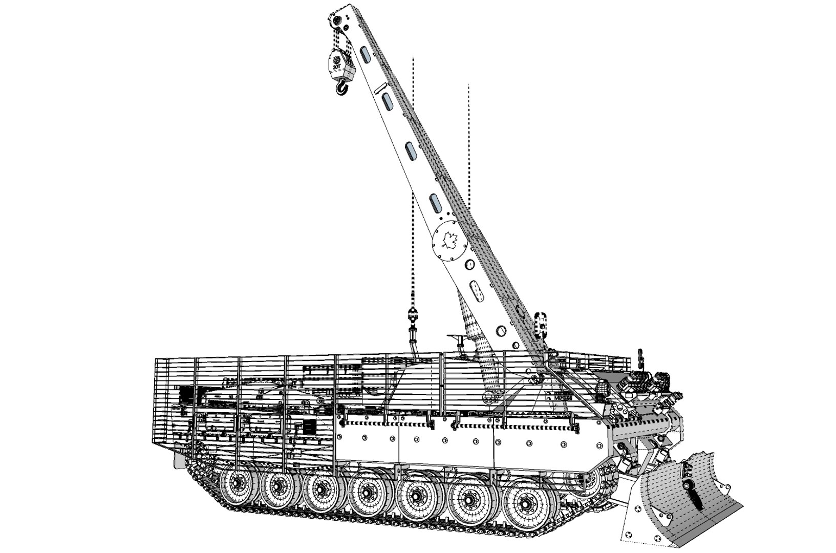 3D Wisent 2 Leopard Canadian - TurboSquid 1518525