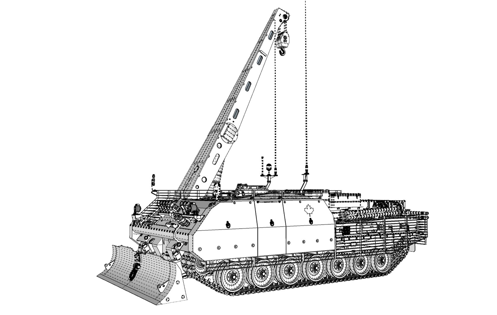 3D Wisent 2 Leopard Canadian - TurboSquid 1518525