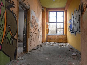 Industrial abandoned