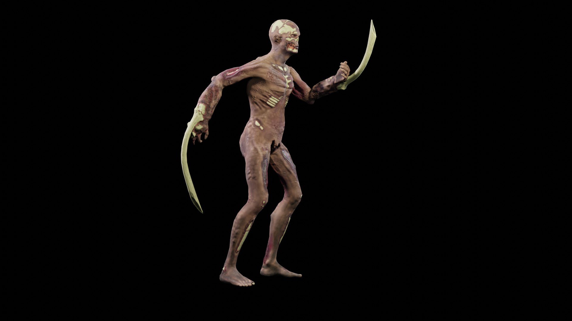 3D Zombie Mutant https://p.turbosquid.com/ts-thumb/jA/sSYVJg/18/untitled19/jpg/1619469156/1920x1080/fit_q87/ff2b176cdb7ade7ce015ed4a12a48490627520e4/untitled19.jpg