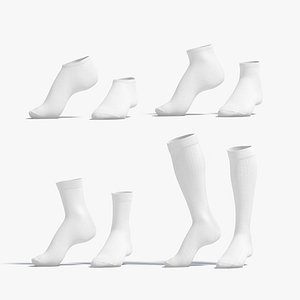 Socks 3D model - TurboSquid 1163578