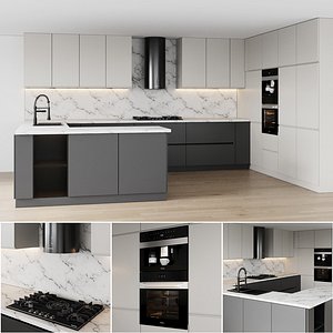 3D model kitchen 022