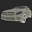 Mercedes-Benz CLS-Class Coupe 2014 Car Without Interior