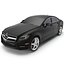 Mercedes-Benz CLS-Class Coupe 2014 Car Without Interior