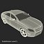 Mercedes-Benz CLS-Class Coupe 2014 Car Without Interior