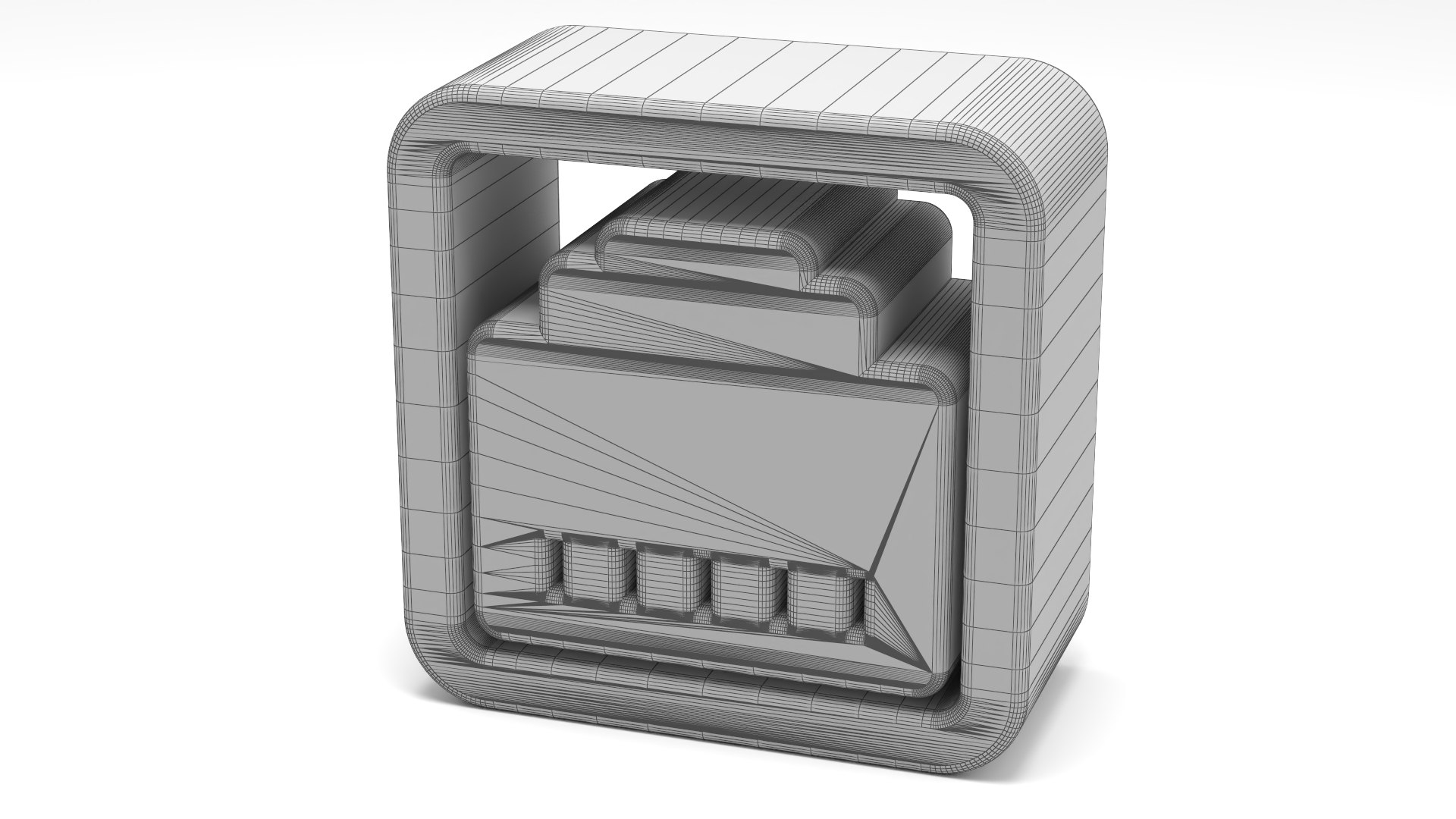 3D Ethernet Symbol 3D Model - TurboSquid 2553293