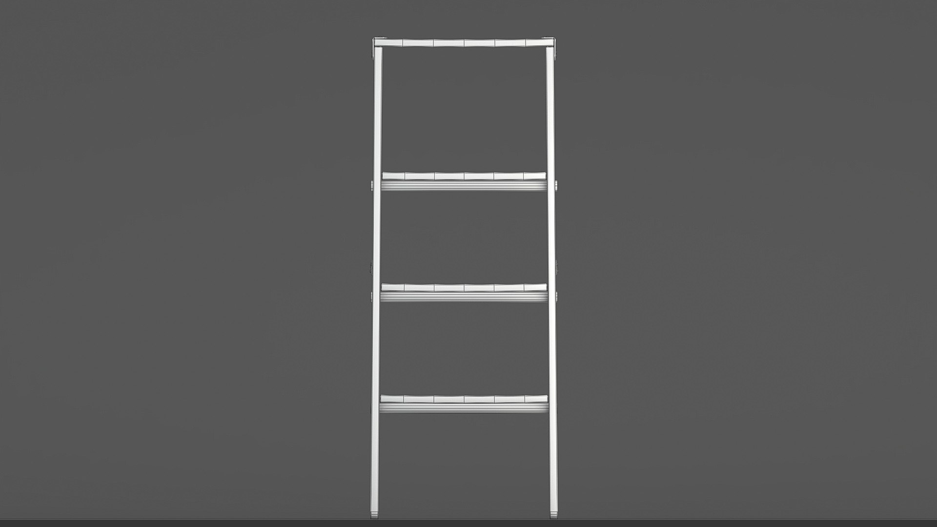 Painter Ladder Lowpoly Low-poly 3D Model - TurboSquid 2321792