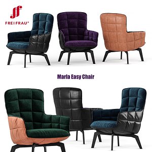 freifrau marla easy chair 3D model