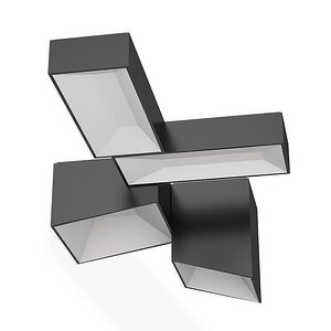 3D vibia link xxl ceiling lamp