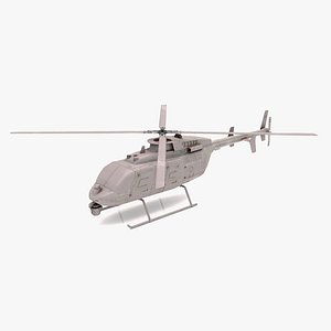 3D Fire Scout MQ-8C model