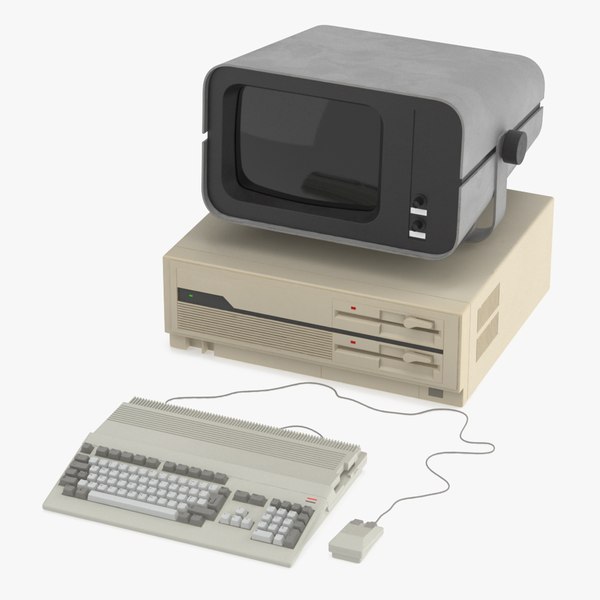 modelo 3d Computadora personal de estilo retro - TurboSquid 2247329