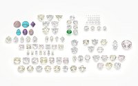 different gems cut set 77 items