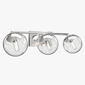 Mod 3-light Bath Vanity Wall Light P2856