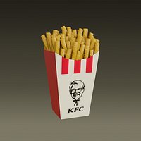 KFC - Kentucky Fried Chicken - French fries - 2021