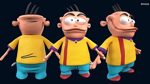 Eddy 3D Cartoon Character  3D