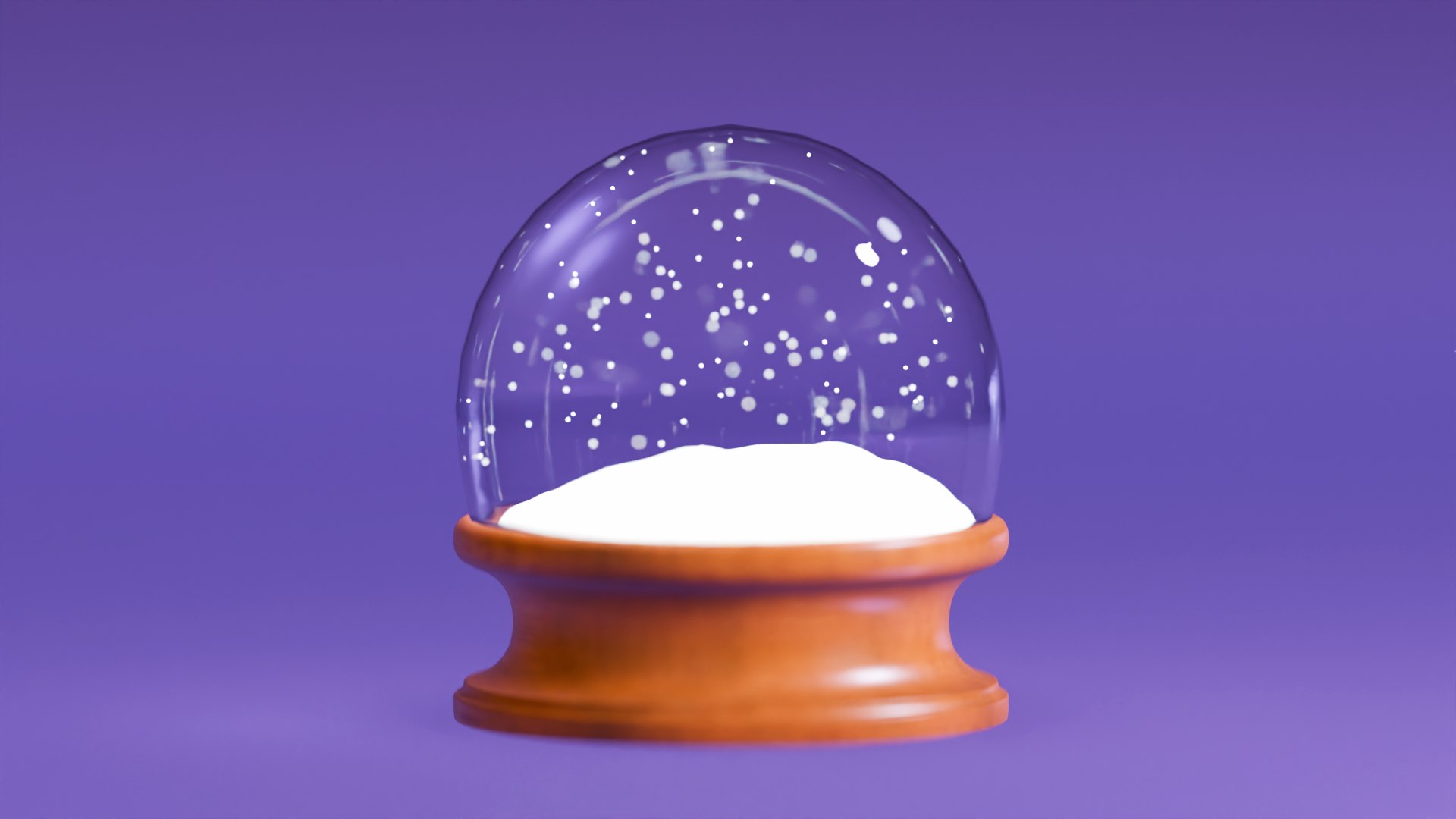3D Winter Snow Globe 3D Model Model - TurboSquid 2499807