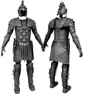 3d gladiator armor