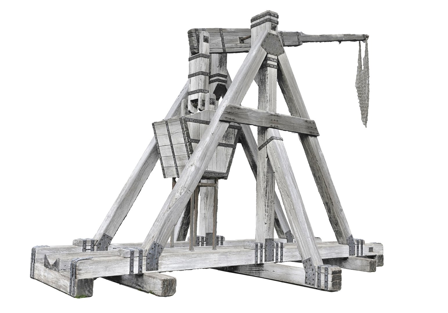 3D A Real Roman Catapult 2 - TurboSquid 1873158