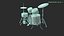 Drum Set 3D model