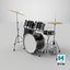 Drum Set 3D model