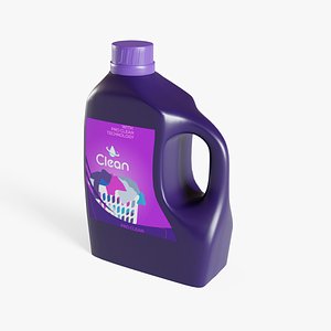 3D model Detergent Bottle