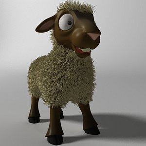 Cartoon Sheep Rigged