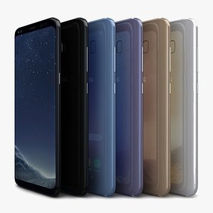 samsung galaxy s8 color 3D model
