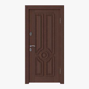 3D model entrance door