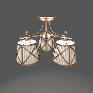 lamp Blitz chandelier 3-point 8260-43 3D model