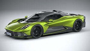 3D Aston Martin Valhalla 2026